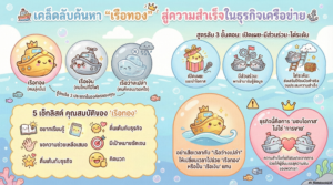 เคล็ดลับค้นหาเรือทองสู่ความสำเร็จ