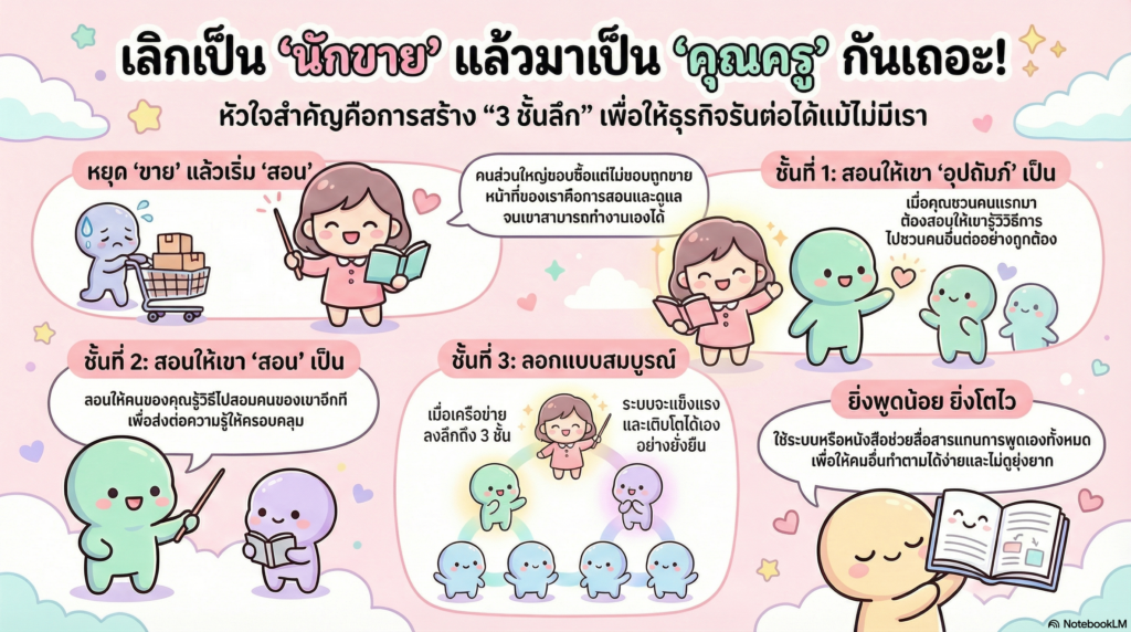 จากนักขายสู่การเป็นคุณครู